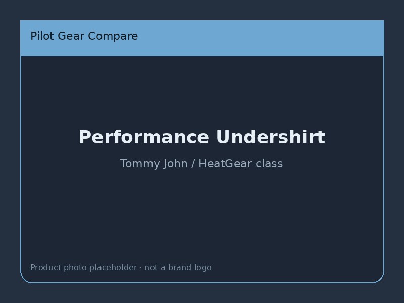 Performance undershirt